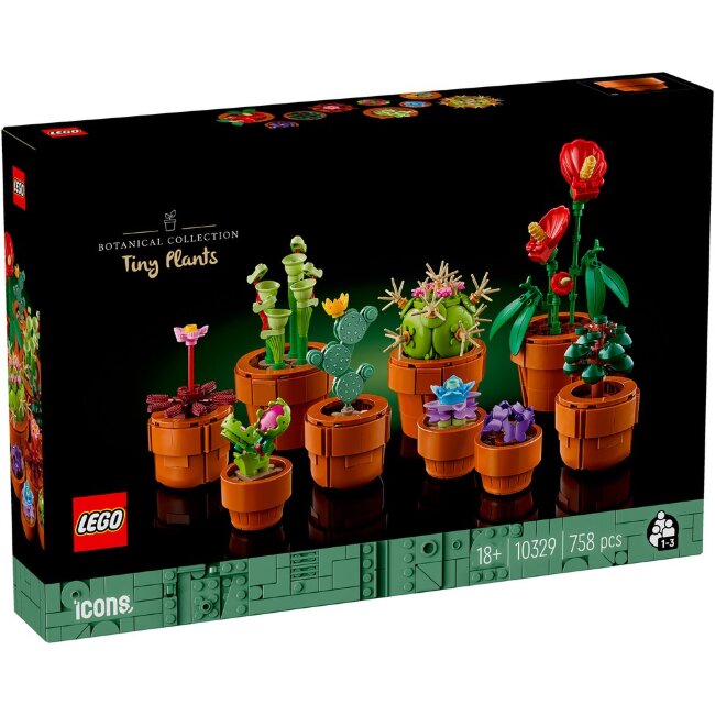 Конструктор LEGO® Icons 10329 Мини-растения