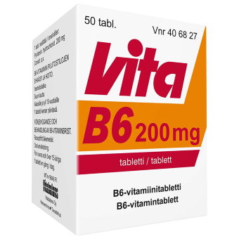 Витамин Vita (Вита) B6 200 мг 50 табл