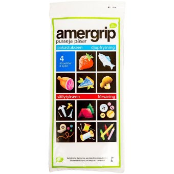 Универсальные пакеты для хранения Amergrip (зеленые) 6 шт 4 л Универсальные пакеты для хранения Amergrip (зеленые) 6 шт 4 л