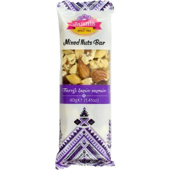 Ореховый батончик Jannis 40 гр