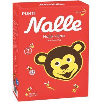 Цельнозерновые хлопья из четырёх злаков Nalle 700 гр