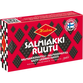 Соленый салмиак Salmiakki Halva 34 гр