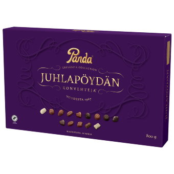 Набор шоколадных конфет Panda Birthday Confectionery, 50 вкусов, 800 гр