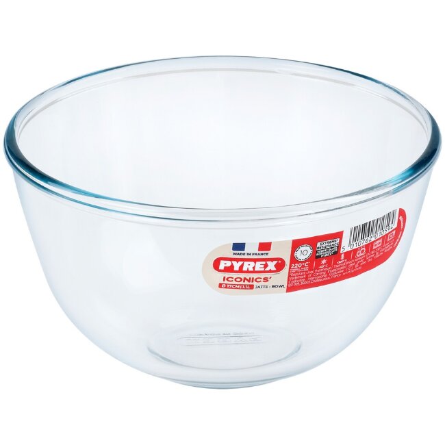 Стеклянная миска Pyrex Classic 1 л Стеклянная миска Pyrex Classic 1 л