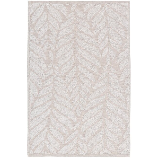 Ручное полотенце House Leaf 30x50 см, бежевое