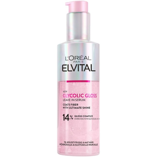 Сыворотка для волос L'Oréal Paris Elvital Glycolic Gloss для блеска, несмываемая, 150 мл Сыворотка для волос L'Oréal Paris Elvital Glycolic Gloss для блеска, несмываемая, 150 мл