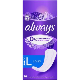 Прокладки Always Long без аромата 26 шт Прокладки Always Long без аромата 26 шт