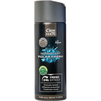 Дезодорант-спрей Cien Men Polar Fresh 200 мл Дезодорант-спрей Cien Men Polar Fresh 200 мл