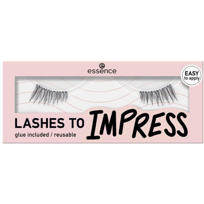 Полудлины накладных ресниц essence LASHES TO IMPRESS 03 1 пара