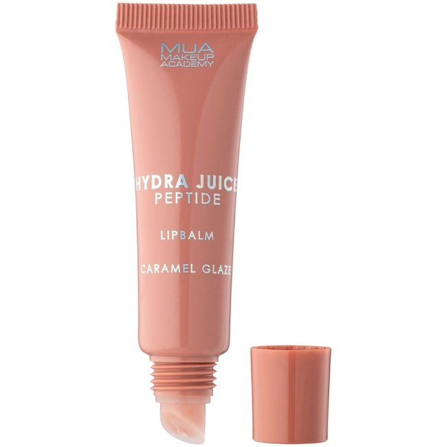 Бальзам для губ с пептидами MUA Make Up Academy Hydra-Juice 10 гр – блеск для губ со вкусом карамели