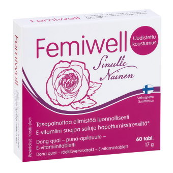 Витамины Femiwell для женщин 60 таблеток Hankintatukku Витамины Femiwell для женщин 60 таблеток Hankintatukku