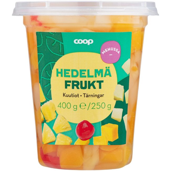 Смесь консервированных фруктов Coop 400/250 гр.