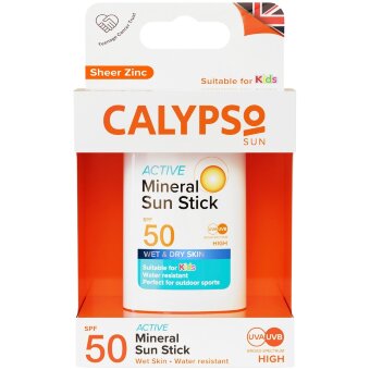 Минеральный солнцезащитный стик Calypso SPF50