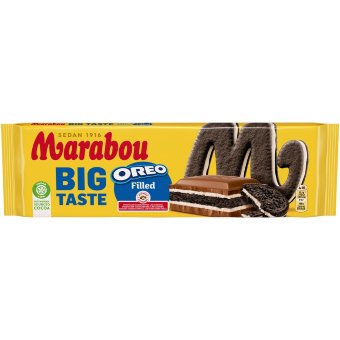 Шоколад с печеньем Marabou Big Taste Oreo 300 гр