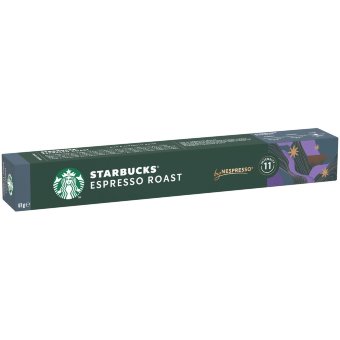 Кофе в капсулах Starbucks Nespresso Espresso Roast 10 капс/57 гр Кофе в капсулах Starbucks Nespresso Espresso Roast 10 капс/57 гр