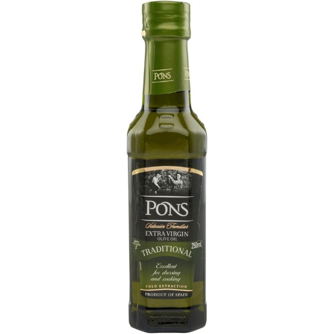 Оливковое масло PONS Extra Virgin 250 мл традиционное