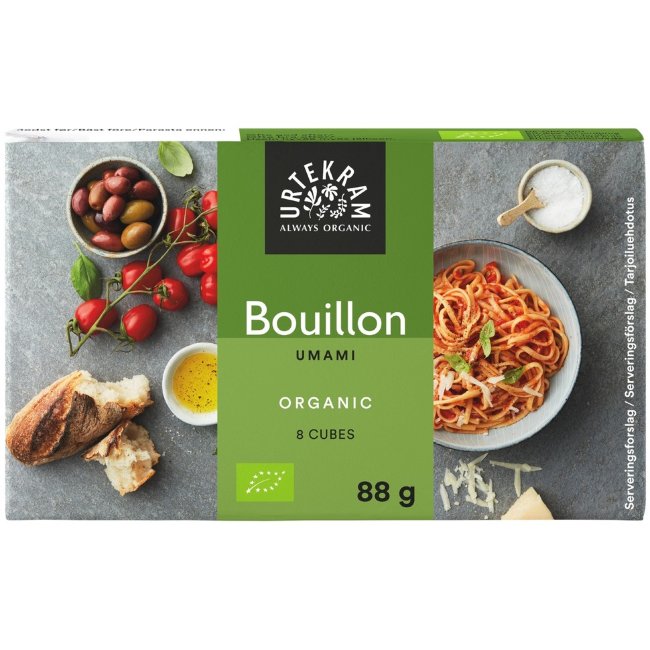 Органический бульонный кубик Umamikuutio URTEKRAM 88 гр