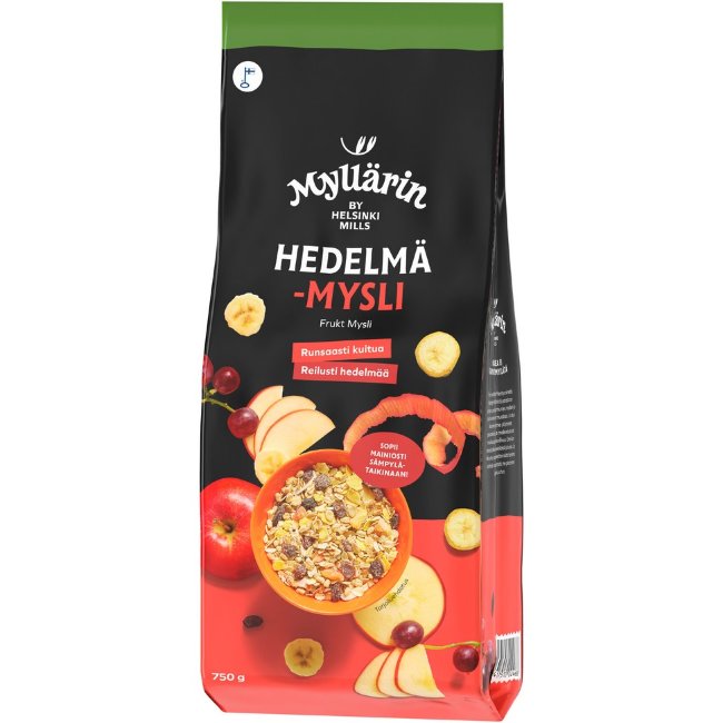 Мюсли с фруктами Myllärin 750 гр Мюсли с фруктами Myllärin 750 гр