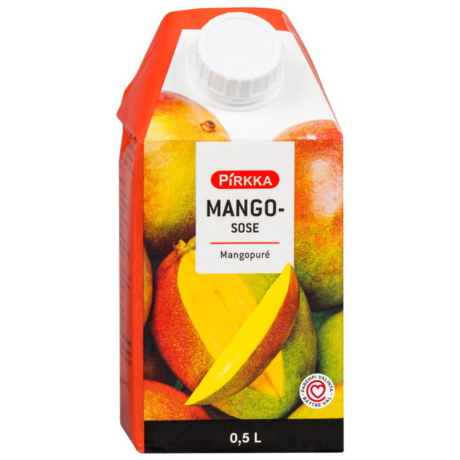 Пюре манго Pirkka 500 мл