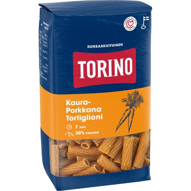 Макароны Torino (овсяная мука, морковь) 400 гр