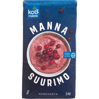 Крупа манная Kotimaista Manna Suurimo 1 кг Крупа манная Kotimaista Manna Suurimo 1 кг