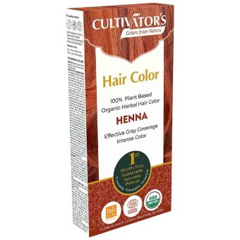 Краска для волос растительная Cultivators Henna 100 гр Краска для волос растительная Cultivators Henna 100 гр