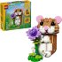 Конструктор LEGO Creator 31376 Очаровательный хомяк и цветок Конструктор LEGO Creator 31376 Очаровательный хомяк и цветок