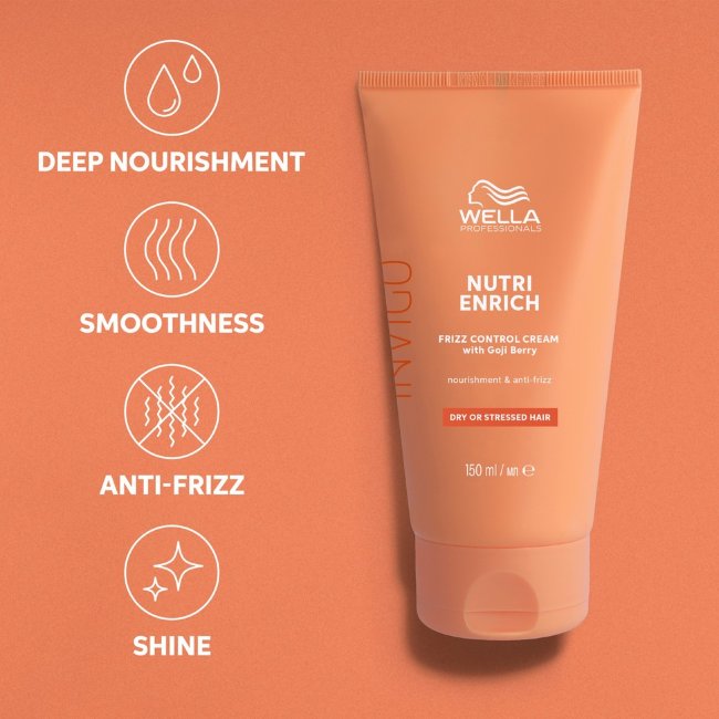 Крем для ухода за волосами Wella Professionals Invigo Nutri Enrich Frizz Control 150 мл