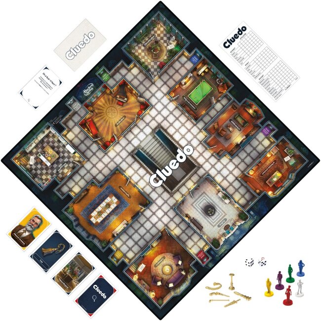 Настольная игра Cluedo финская версия Настольная игра Cluedo финская версия