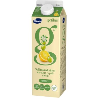 Лимонно-виноградный сок с бузиной и магнием Valio Gefilus® 1 л