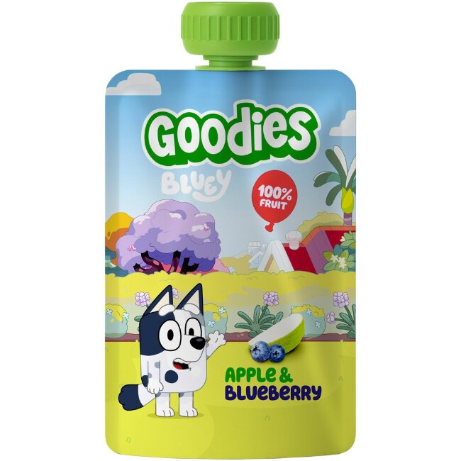Смузи Goodies Bluey яблоко и черника 100 гр