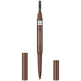 Карандаш для бровей Rimmel Brow This Way Filler & Fixer 002 medium brown 0,4 г Карандаш для бровей Rimmel Brow This Way Filler & Fixer 002 medium brown 0,4 г