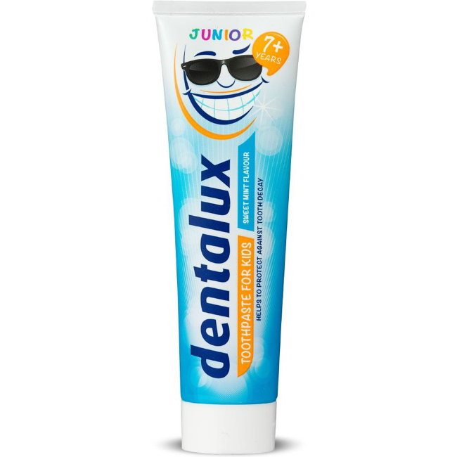 Детская зубная паста с 7 лет Dentalux Junior (сладкая мята) 100 мл