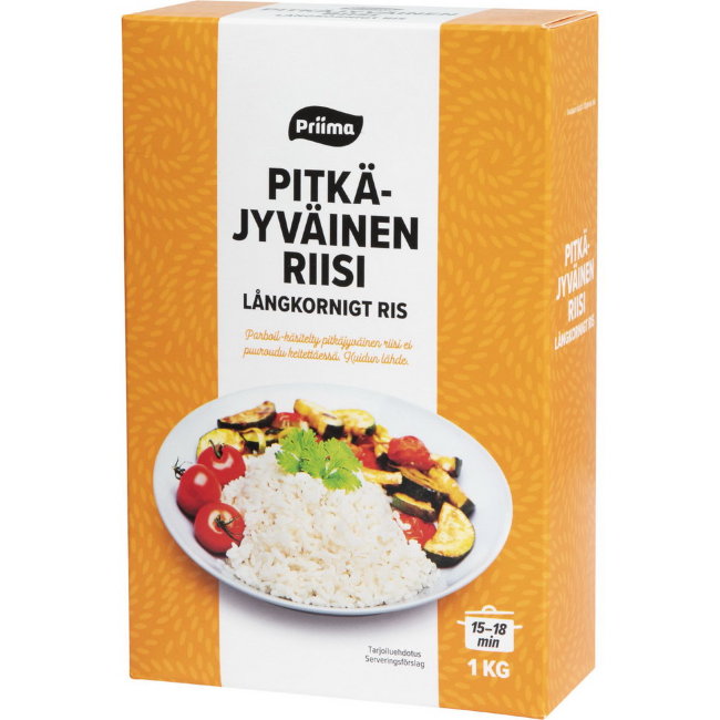 Рис длиннозерный Priima 1 кг