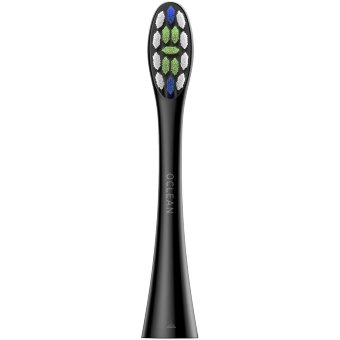 Сменные насадки для зубной щетки Oclean Professional Clean, 6 шт, черные Сменные насадки для зубной щетки Oclean Professional Clean, 6 шт, черные