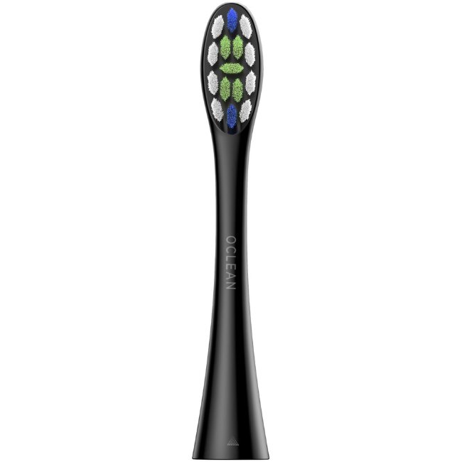 Сменные насадки для зубной щетки Oclean Professional Clean, 6 шт, черные Сменные насадки для зубной щетки Oclean Professional Clean, 6 шт, черные