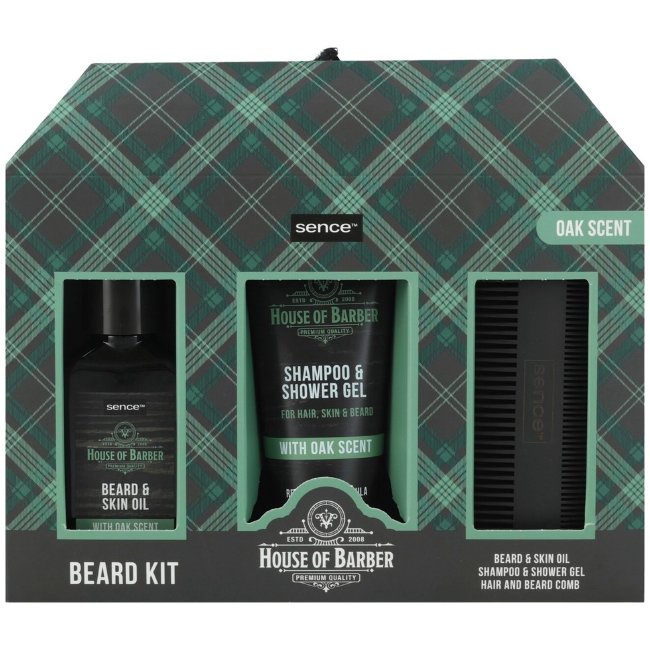 Подарочный набор Sence Collection для мужчин House of Barber 3 шт