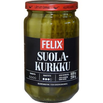 Огурцы Felix несладкие пряные 460/230 гр Огурцы Felix несладкие пряные 460/230 гр