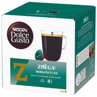Капсулы для кофе Nescafé Dolce Gusto Zoégas Morgonstund 16 шт / 132,8 гр