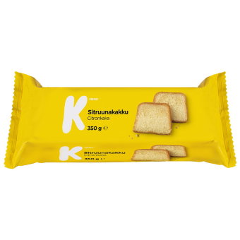 Кекс с лимоном K-Menu 350 гр Кекс с лимоном K-Menu 350 гр