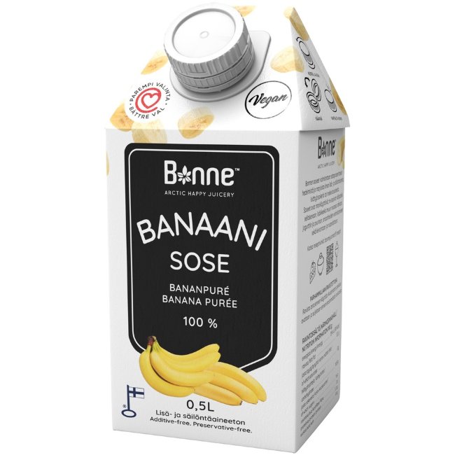 Банановое пюре Bonne 0,5 л