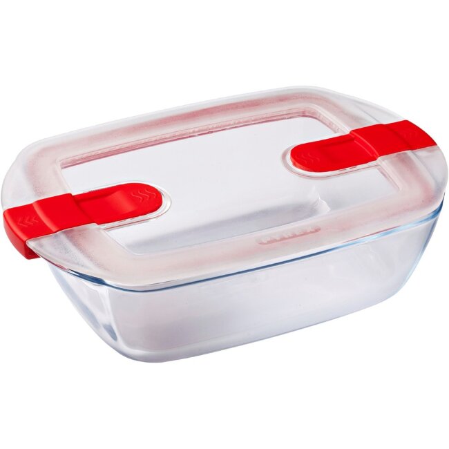 Форма для запекания Pyrex Cook & Heat 1,1 л с крышкой 23x15 см