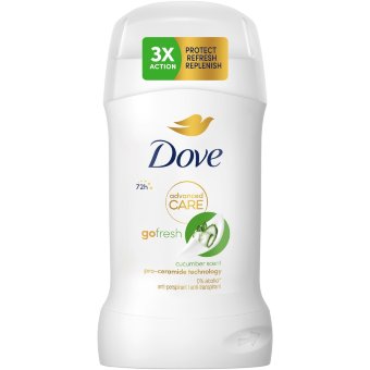 Антиперспирант-дезодорант стик Dove 72h advanced care cucumber 50 мл