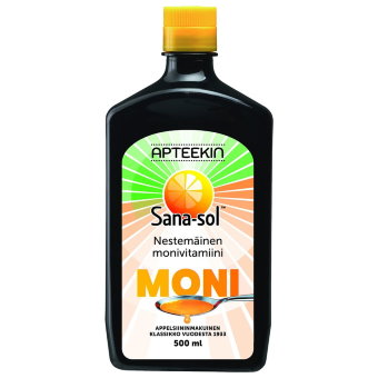 Витамины жидкие для иммунитета Monivitamiini Sana-Sol 500 мл
