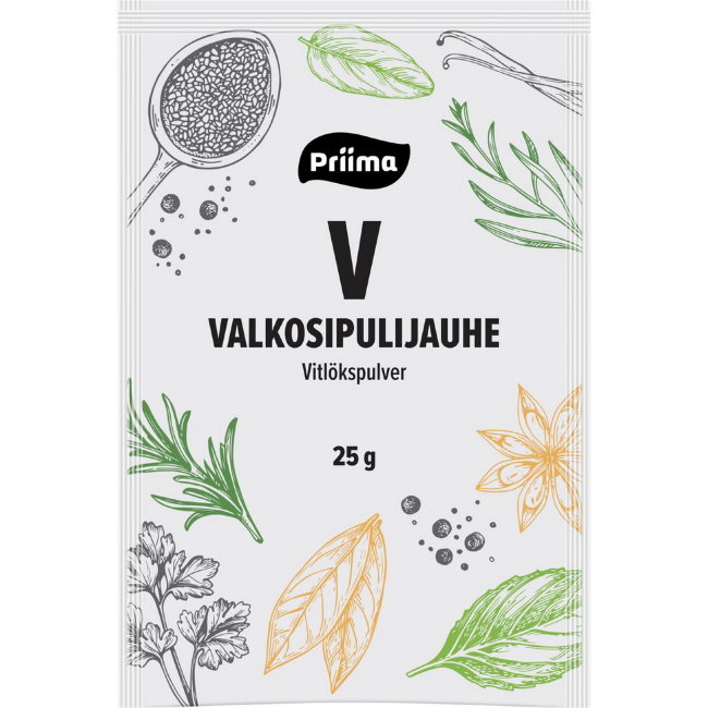 Чеснок молотый Priima Valkosipuli jauhe 25 гр
