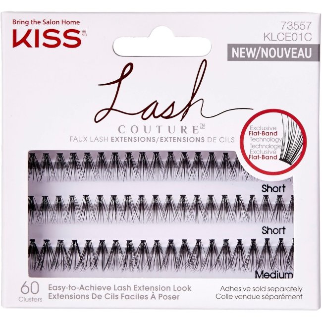 Искусственные ресницы Kiss Lash Couture 60 пучков Искусственные ресницы Kiss Lash Couture 60 пучков