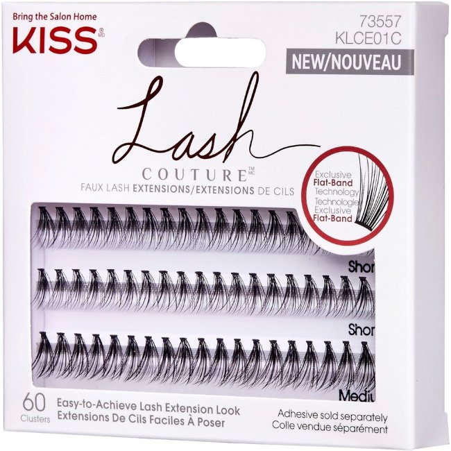 Искусственные ресницы Kiss Lash Couture 60 пучков Искусственные ресницы Kiss Lash Couture 60 пучков