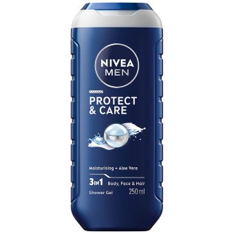Мужской гель для душа (Защита и уход) NIVEA MEN Protect & Care 250 мл Мужской гель для душа (Защита и уход) NIVEA MEN Protect & Care 250 мл