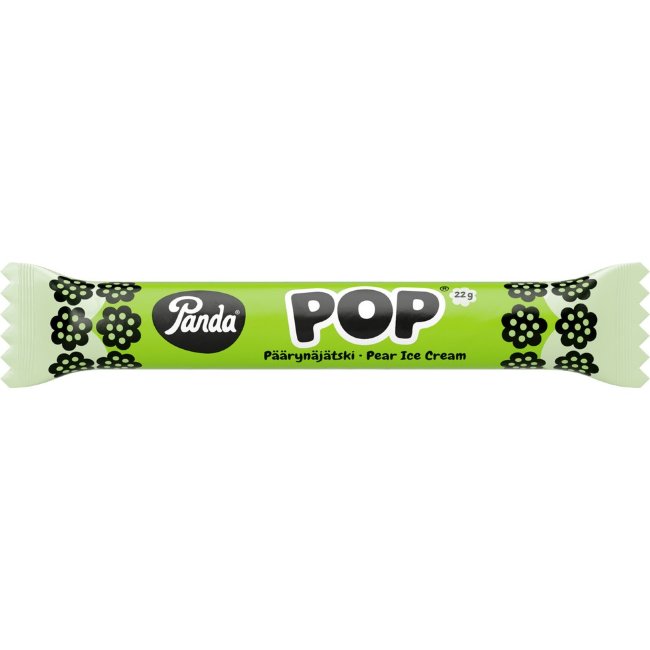 Лакричная конфета Panda Pop с мороженым и грушей 22 гр