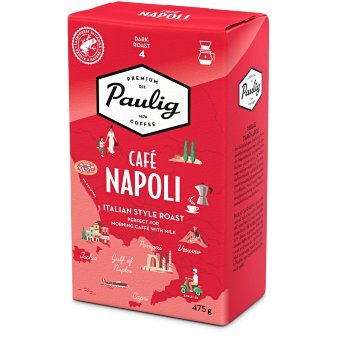 Молотый кофе для фильтра Paulig Café Napoli 475 гр Молотый кофе для фильтра Paulig Café Napoli 475 гр